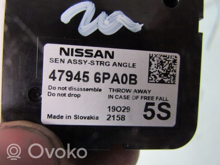 Nissan Juke II F16 Ohjauspyörän kulma-anturi 479456PA0B