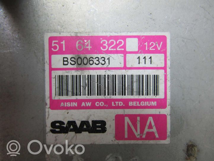 Saab 9-3 Ver1 Sterownik / Moduł skrzyni biegów 5164322