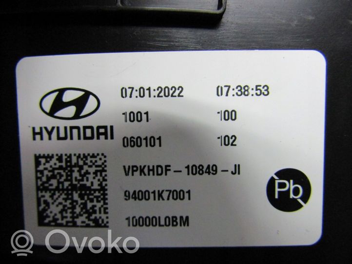 Hyundai i10 Compteur de vitesse tableau de bord 94001K7001
