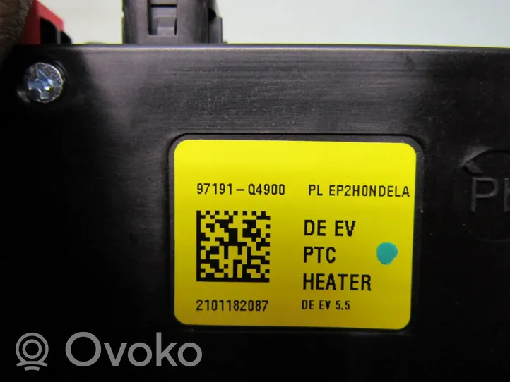 KIA Niro Radiateur électrique de chauffage auxiliaire 97191Q4900
