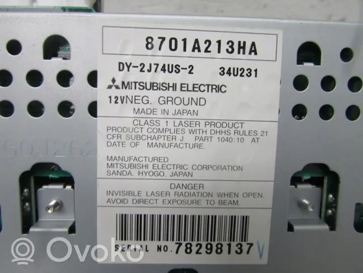 Mitsubishi i-MiEV Panel / Radioodtwarzacz CD/DVD/GPS 8701A213HA