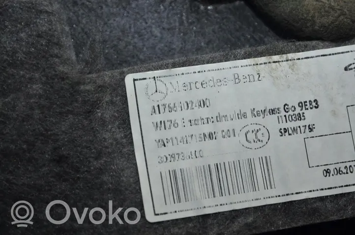 Mercedes-Benz A W176 Wykładzina podłogowa bagażnika A1766902400