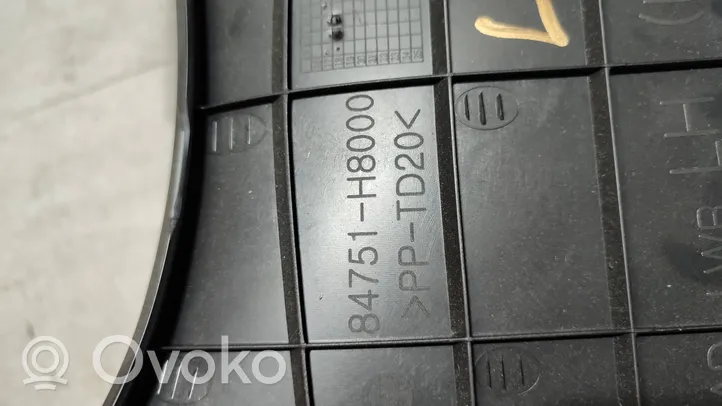 KIA Rio Paneļa dekoratīvās apdares vairogs (apakšējais) 84751H8000