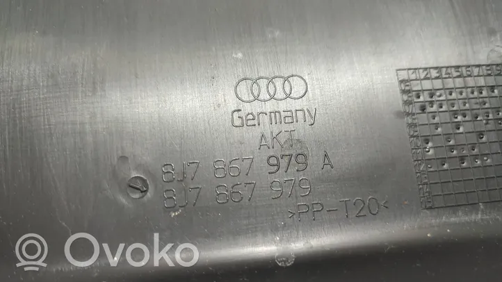 Audi TT TTS Mk2 Takaluukun alaosan verhoilusarja 8J7867979A