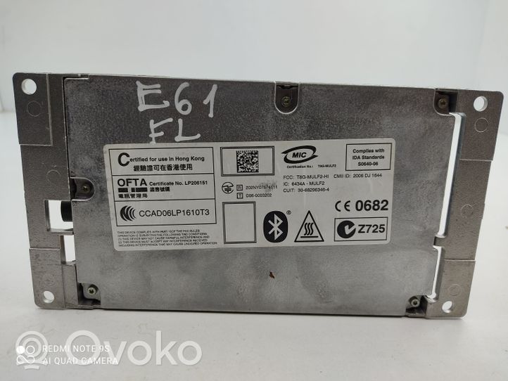 BMW 5 E60 E61 Moduł / Sterownik Bluetooth BMWHARMANBECKER