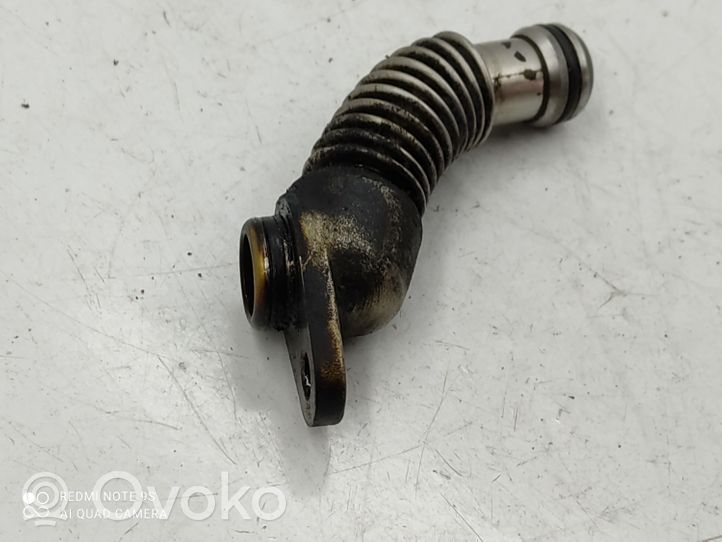 BMW 7 E65 E66 Tubo flessibile mandata olio del turbocompressore turbo 