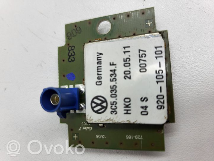 Volkswagen PASSAT B7 Amplificateur d'antenne 3C5035534F