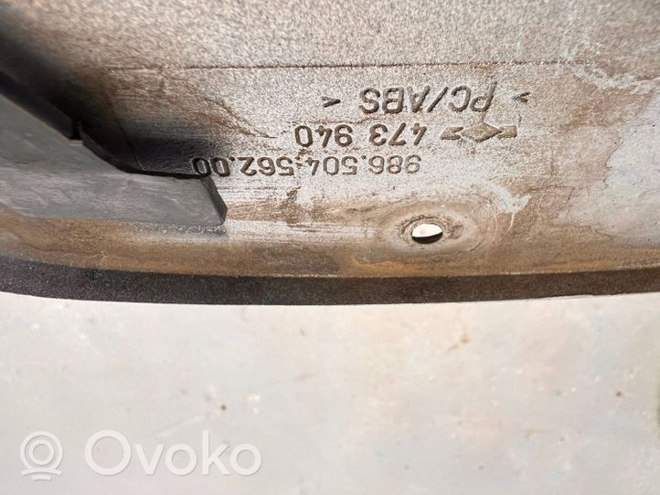 Porsche Boxster 986 Część rury dolotu powietrza 98650456200