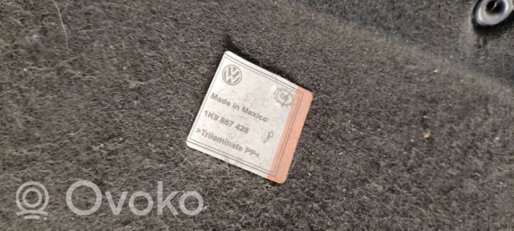 Volkswagen Golf V Tavaratilan sivuverhoilu 1K9867428