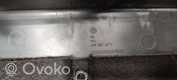 Volkswagen Golf V Rivestimento pannello laterale del bagagliaio/baule 1K9867427