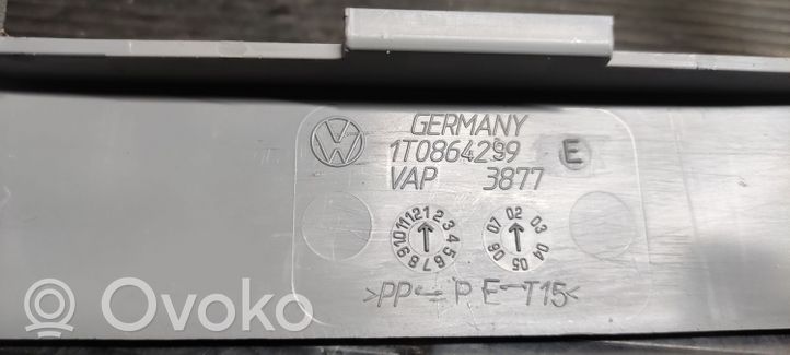 Volkswagen Caddy Panel gniazda zapalniczki tylnej tunelu środkowego 1T0864299