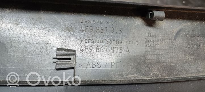 Audi A6 S6 C6 4F Rivestimento superiore del portellone posteriore/bagagliaio 4F9867973