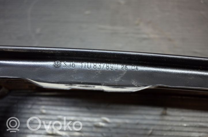 Volkswagen Touran I Moulures des vitres de la porte avant 1T0837890