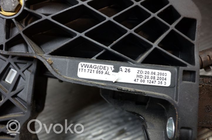 Volkswagen Touran I Pedał sprzęgła 1T1721059AL