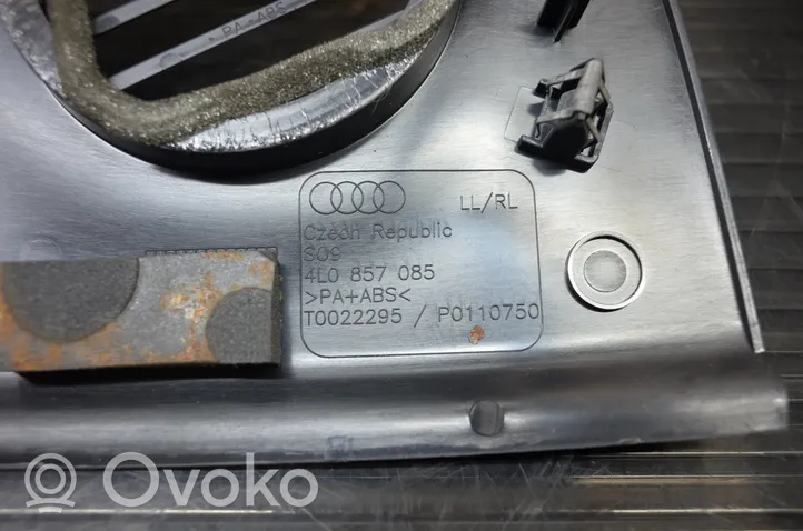 Audi Q7 4L Boczny element deski rozdzielczej 4L0857085