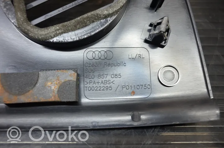 Audi Q7 4L Rivestimento estremità laterale del cruscotto 4L0857085