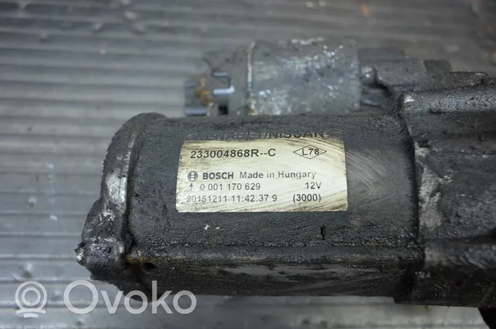 Nissan Juke I F15 Motor de arranque 233004868R