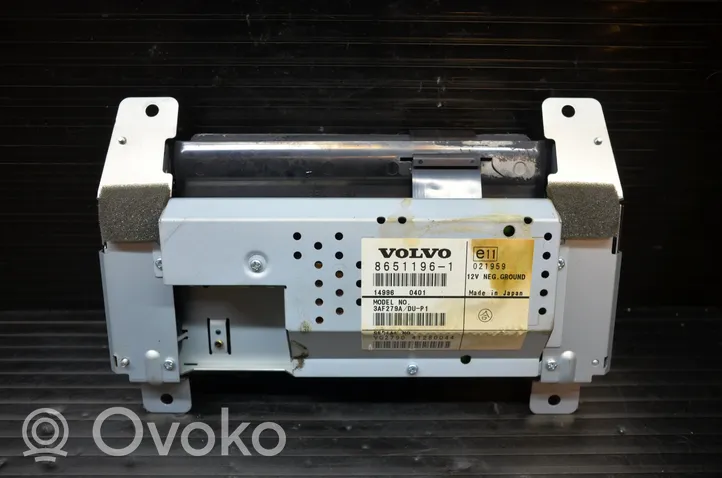 Volvo V50 Monitor / wyświetlacz / ekran 8651196