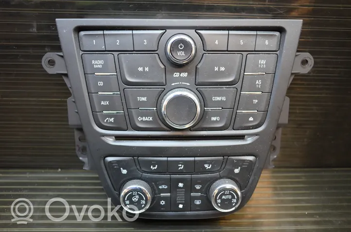 Opel Mokka Console centrale, commande de multimédia l'unité principale 95363963