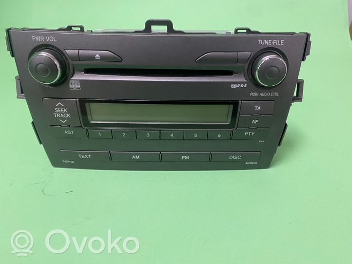 Toyota Corolla E140 E150 Panel / Radioodtwarzacz CD/DVD/GPS 8612012B00