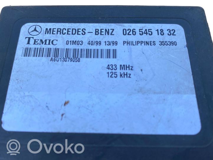 Mercedes-Benz Vito Viano W639 Ajonestolaitteen ohjainlaite/moduuli 0265451832