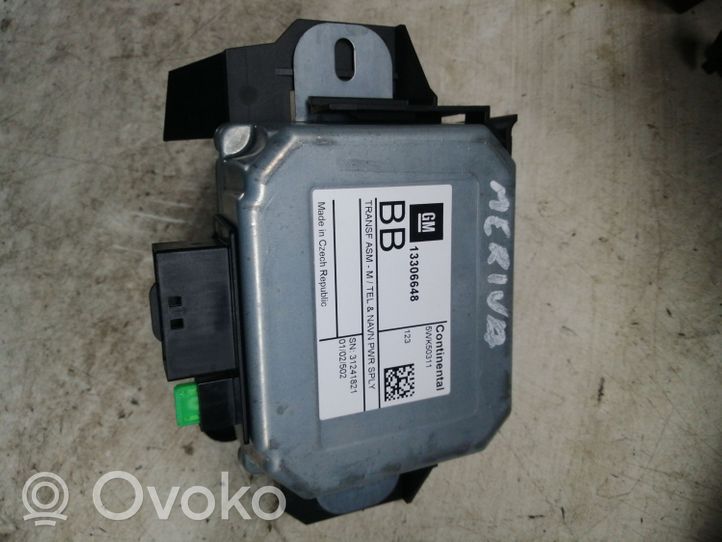 Opel Meriva B Moduł / Sterownik GPS 13306648