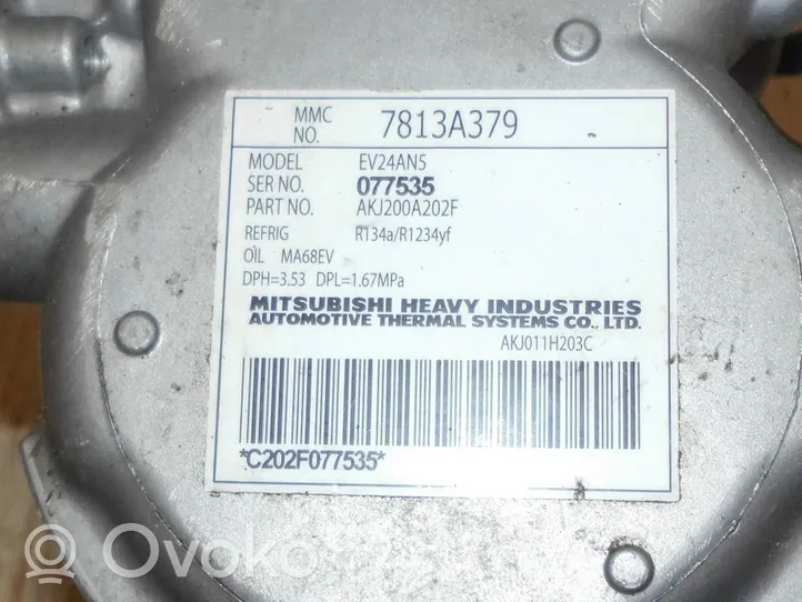 Mitsubishi Outlander Compressore aria condizionata (A/C) (pompa) 7813A379