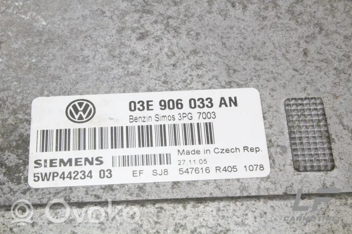 Skoda Fabia Mk1 (6Y) Calculateur moteur ECU 03E906033AN