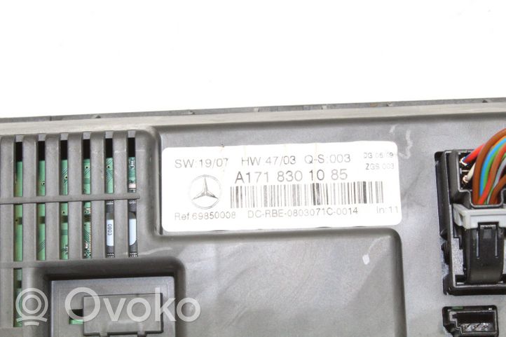 Mercedes-Benz SLK R171 Interior fan control switch A1718301085