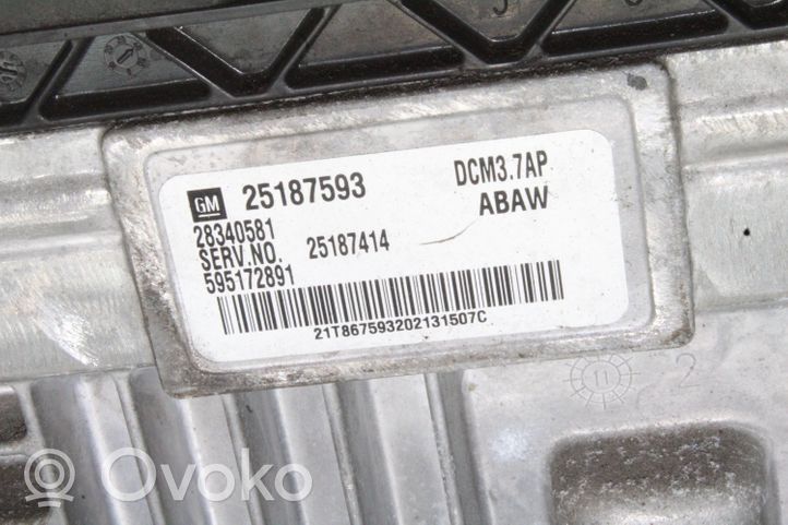 Chevrolet Cruze II Sterownik / Moduł ECU 595172891