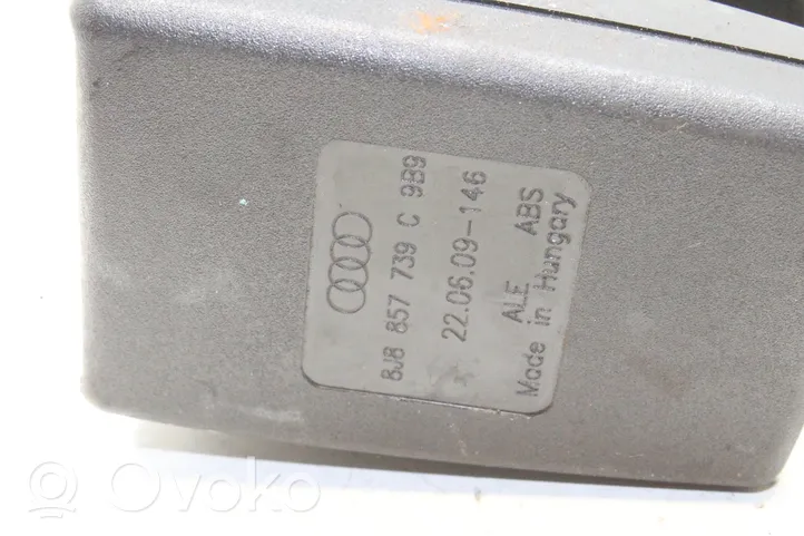 Audi A5 8T 8F Boucle de ceinture de sécurité arrière centrale 8J8857739C