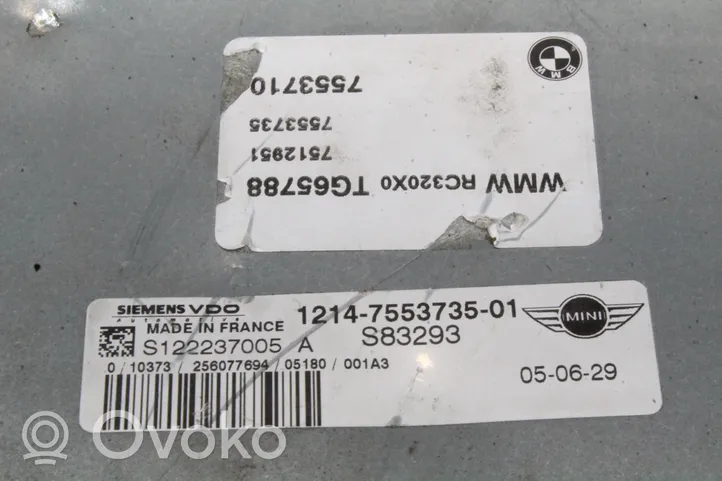 Mini One - Cooper R50 - 53 Sterownik / Moduł ECU 7553735