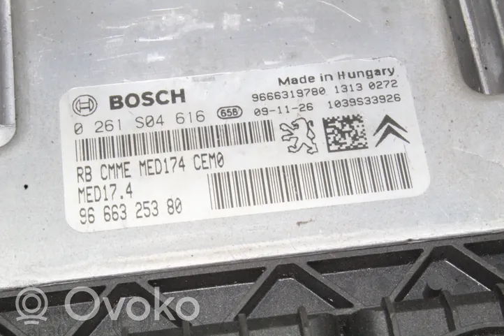 Peugeot RCZ Calculateur moteur ECU 9666325380