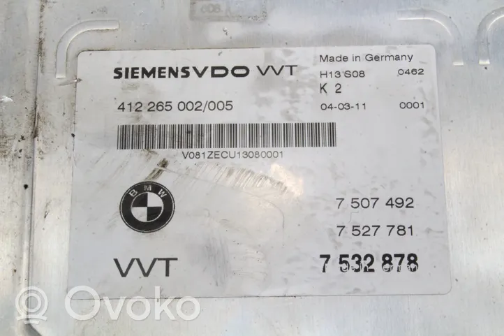 BMW 6 E63 E64 Module de contrôle de boîte de vitesses ECU 7532878