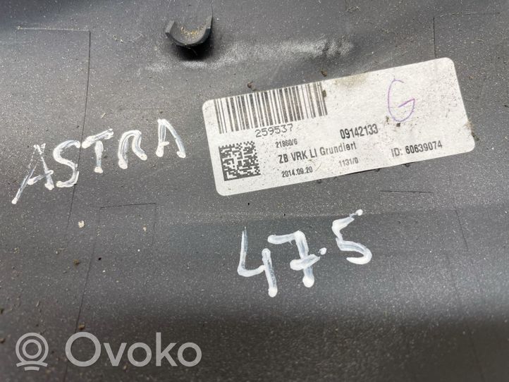 Opel Astra G Veidrodėlio plastikinė apdaila 60639074