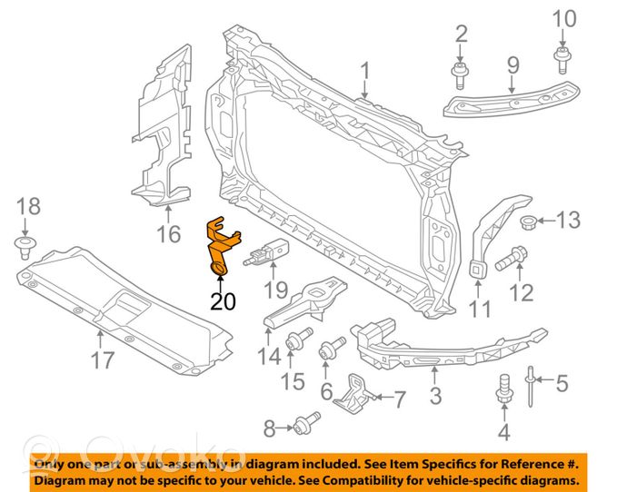 Audi Q3 8U Ārējā temperatūras sensors 