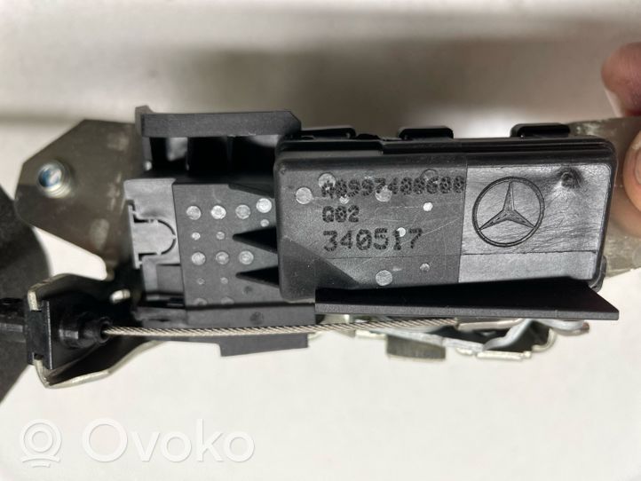 Mercedes-Benz GL X166 Blocco/chiusura/serratura del portellone posteriore/bagagliaio A1667500100