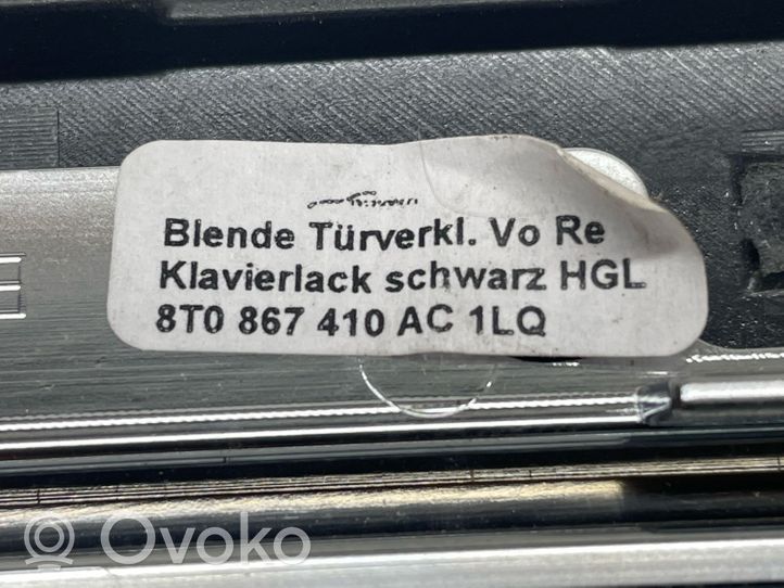 Audi A5 Sportback 8TA Listwa tapicerki drzwi przednich 8T0867410AC