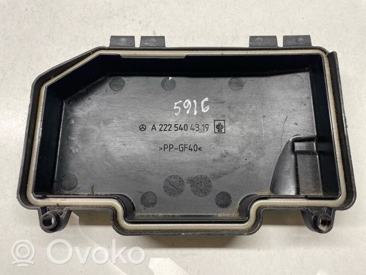 Mercedes-Benz S W222 Fuse box cover A2225404319