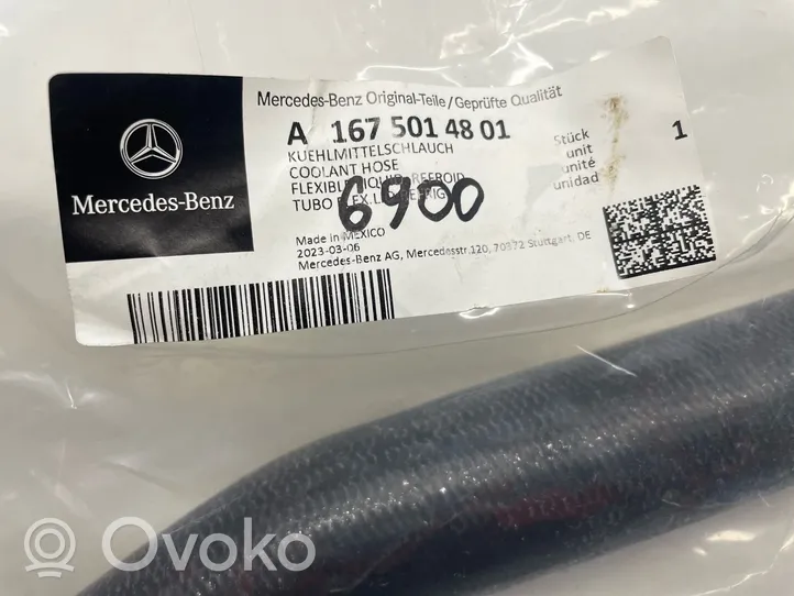 Mercedes-Benz GLE W167 Przewód / Wąż chłodnicy 1675014801