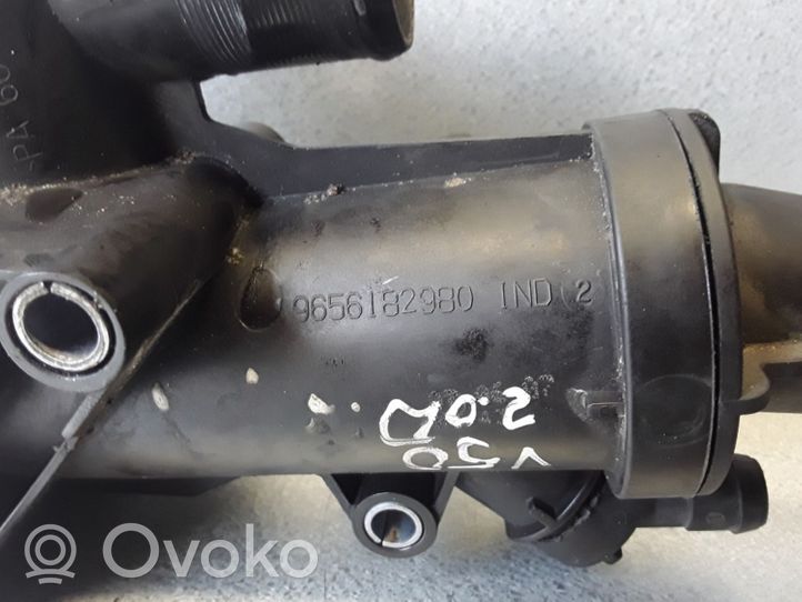 Volvo S40 Termostato/alloggiamento del termostato 9656182980