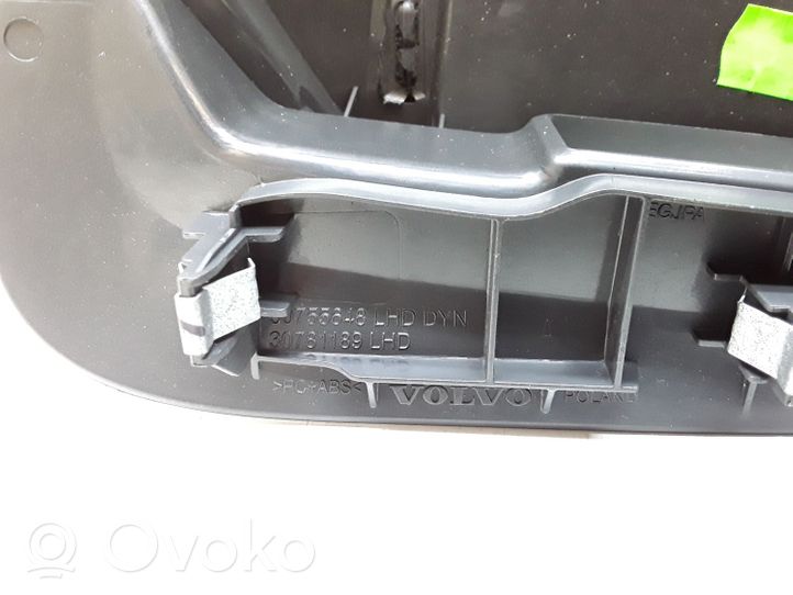 Volvo XC60 Maskownica centralnego głośnika deski rozdzielczej 30755648