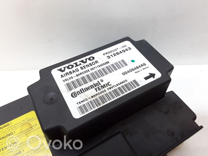 Volvo C70 Module de contrôle airbag 31264943