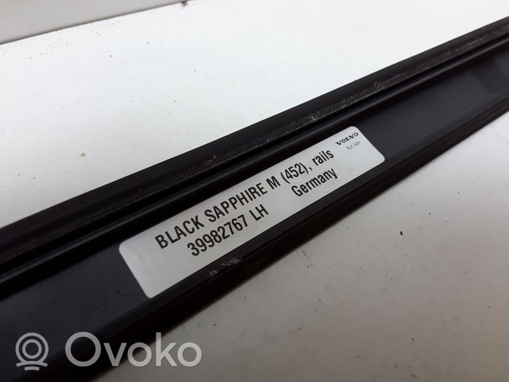 Volvo V50 Roof trim bar molding cover 39982779