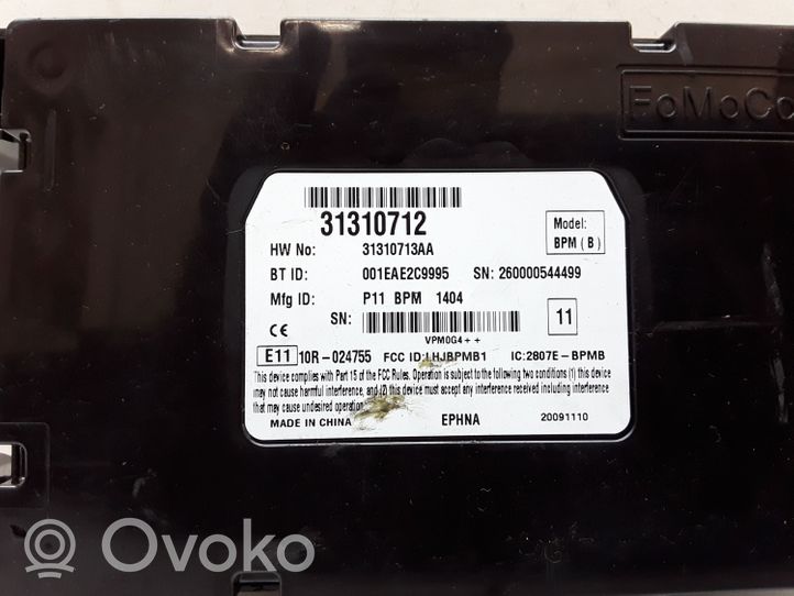 Volvo V70 Moduł / Sterownik Bluetooth 31310712