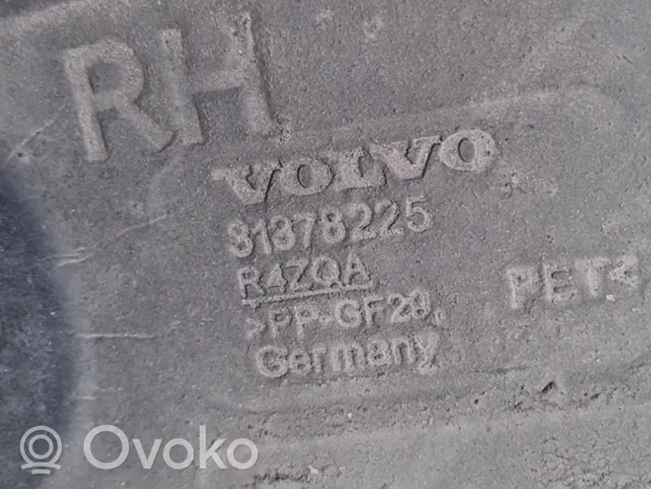 Volvo V40 Couvre-soubassement inférieur 31378225