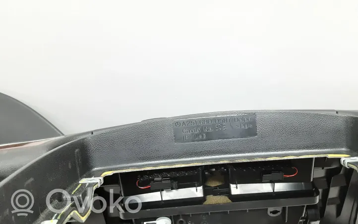 Mercedes-Benz R W251 Panel de instrumentos A2516800587