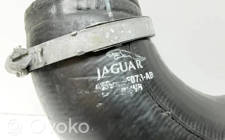 Jaguar XF X250 Tube d'admission de tuyau de refroidisseur intermédiaire 