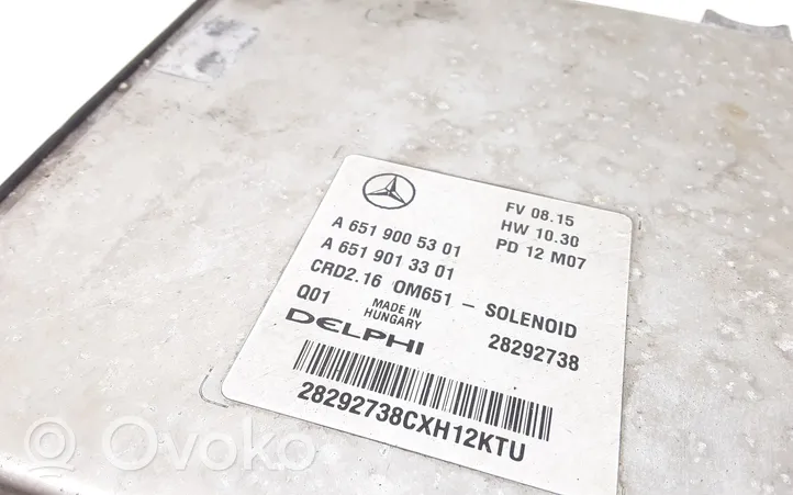 Mercedes-Benz E W212 Sterownik / Moduł ECU A6519005301