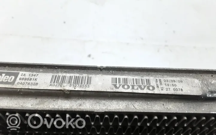 Volvo XC90 Chłodnica powietrza doładowującego / Intercooler 31274553